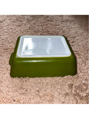 Vintage Pyrex Verde 0503 refrigerator dish